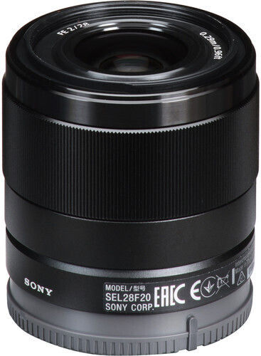 Sony Full Frame Φωτογραφικός Φακός FE 28mm F2 Wide Angle για Sony E Mount Μαύρος