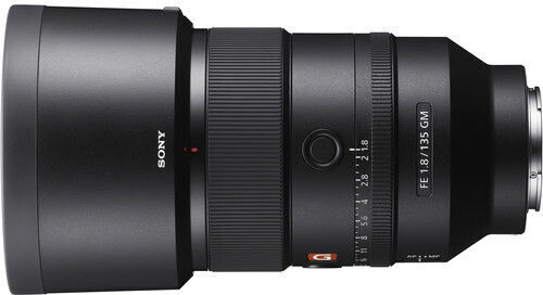 Sony Full Frame Camera Lens FE 135mm F1.8 GM Telephoto for Sony E Mount Black