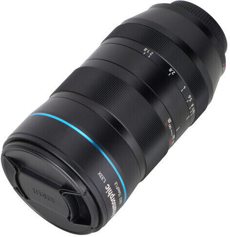 Sirui Crop Kameraobjektiv 75mm F/1.8 1.33x Anamorphic Standard-Zoom für Sony E Mount Black