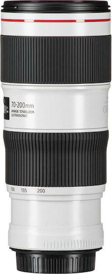 Canon Full Frame Camera Lens EF 70-200mm f/4L IS II USM Tele Zoom for Canon EF Mount White