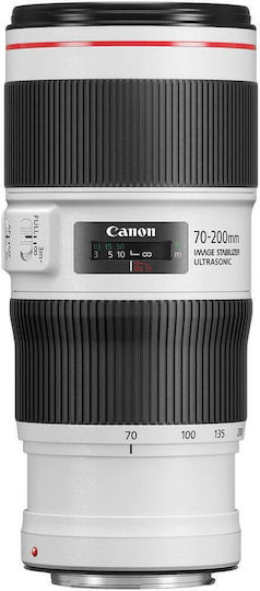 Canon Full Frame Camera Lens EF 70-200mm f/4L IS II USM Tele Zoom for Canon EF Mount White