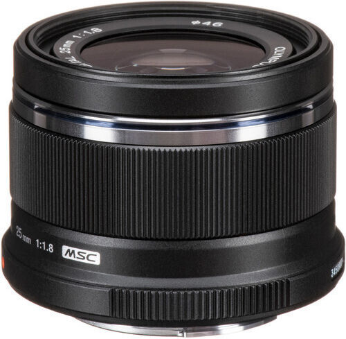 Olympus Crop Φωτογραφικός Φακός M.Zuiko Digital 25mm f/1.8 Σταθερός για Micro Four Thirds (MFT) Mount Μαύρος