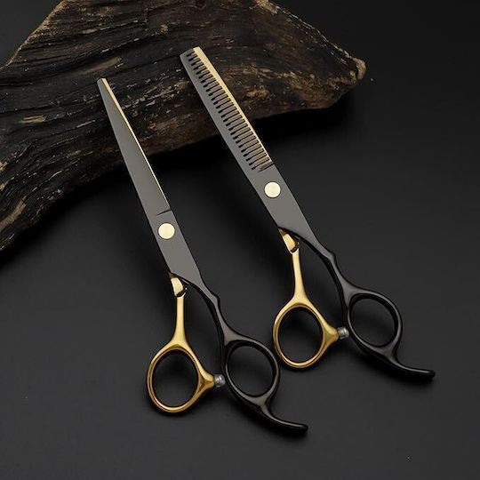 Nopps Set Trimming & Thinning Hair Cutting Scissors 6"