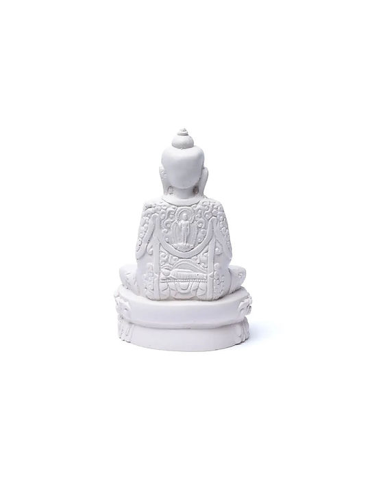 Άγαλμα Του Βούδα Amitabha Λευκό Buddha 13cm Βάρος 450g