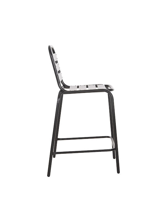 Stool Bar Metallic Laura Black