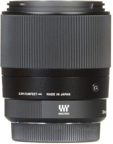 Sigma Crop Camera Lens 30mm f/1.4 DC DN Contemporary Fixed for Leica L Mount Black