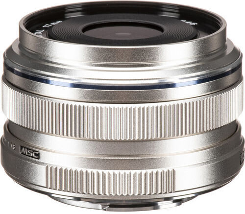 Olympus Crop Φωτογραφικός Φακός M.Zuiko Digital 17mm f/1.8 Σταθερός για Micro Four Thirds (MFT) Mount Ασημί