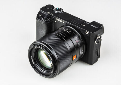 Viltrox Crop Camera Lens AF 56mm f/1.4 E Telephoto for Sony E Mount Black