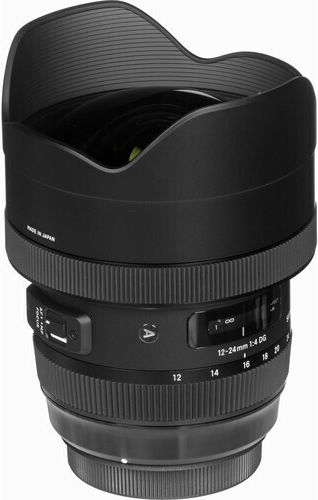 Sigma Full Frame Φωτογραφικός Φακός 12-24mm f/4 DG HSM Art Ultra-Wide Zoom / Wide Angle Zoom για Canon EF Mount Μαύρος
