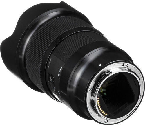 Sigma Пълен кадър Фотообектив 20mm f/1.4 DG HSM Art Широк ъгъл за Лайка Л Монтаж Черен