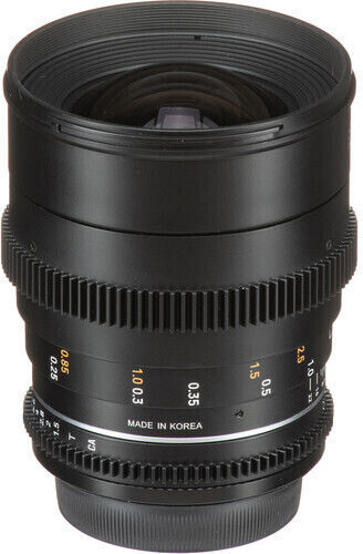 Samyang Crop Φωτογραφικός Φακός 24mm T1.5 VDSLR MK2 Cine Σταθερός για Micro Four Thirds (MFT) Mount Μαύρος
