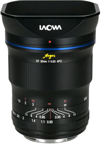 Laowa Crop Φωτογραφικός Φακός Argus 33mm f/0.95 CF APO Σταθερός για Sony E Mount Μαύρος