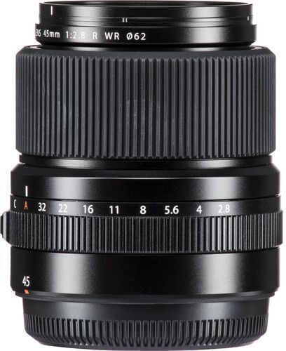Fujifilm Medium Format Φωτογραφικός Φακός Fujinon GF 45mm f/2.8 R WR Wide Angle για Fujifilm G Mount Μαύρος