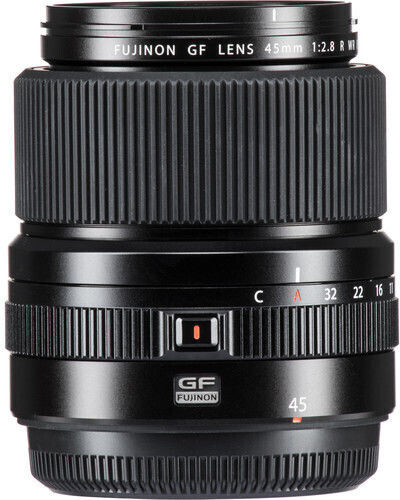 Fujifilm Medium Format Φωτογραφικός Φακός Fujinon GF 45mm f/2.8 R WR Wide Angle για Fujifilm G Mount Μαύρος