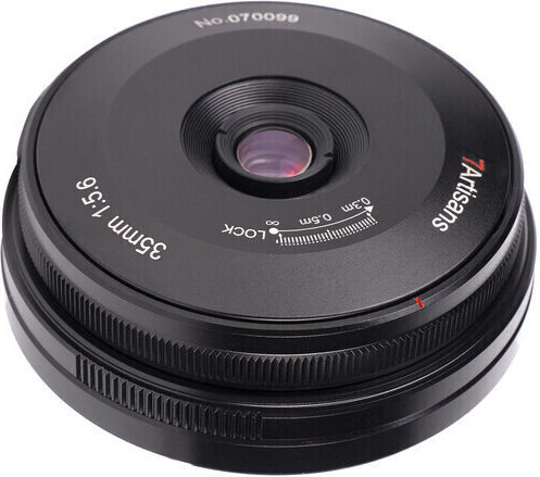 7artisans Full Frame Φωτογραφικός Φακός Photoelectric 35mm f/5.6 Wide Angle / Pancake για Nikon Z Mount Μαύρος