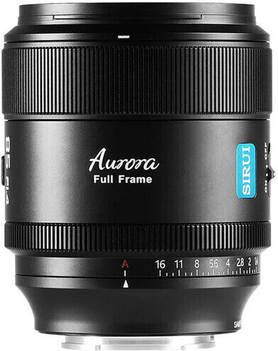 Sirui Full Frame Φωτογραφικός Φακός Sirui Aurora 85mm f/1.4 Σταθερός για Fujifilm X Mount Μαύρος
