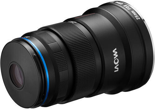 Laowa Crop Φωτογραφικός Φακός 25mm F2.8 2.5-5x Ultra Macro / Wide Angle για Canon RF Mount Μαύρος