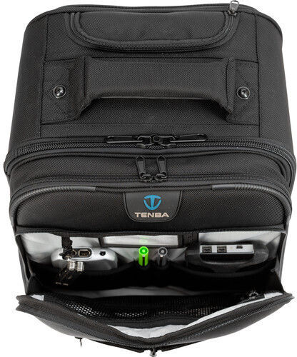 Tenba Roadie II Compact Rolling Βαλίτσα Φωτογραφικής Μηχανής με Ροδάκια Μαύρη
