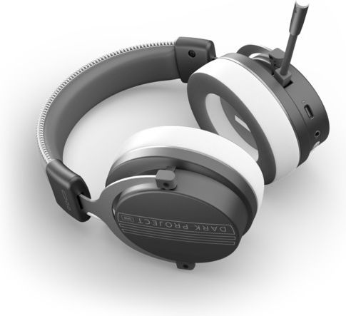 Dark Project Vexo Wireless Over Ear Gaming Headset with 3.5mm / Bluetooth / USB Connectivity Gray for Nintendo Switch / PC / PS4 / PS5 / XBOX