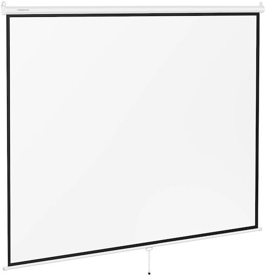 Semi-automatic Wall Ceiling Projector Screen Matte White 150'' 312.8x239 Cm 4:3