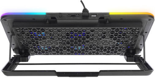 Rampage Sixpower R9 Cooling Pad για Laptop με 6 Ανεμιστήρες και Φωτισμό