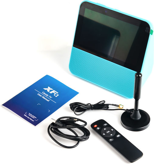 Mini Tragbarer Fernseher 7" DVB-T2 DAB+ FM H.265 T