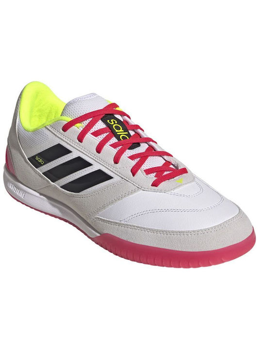 adidas IN Low Football Shoes Hall Gray