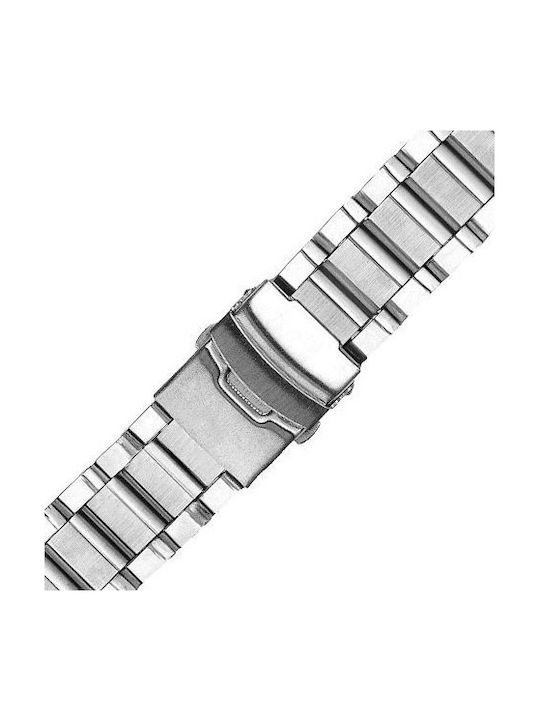 KOSTELO Metallic Bracelet Silver 22mm