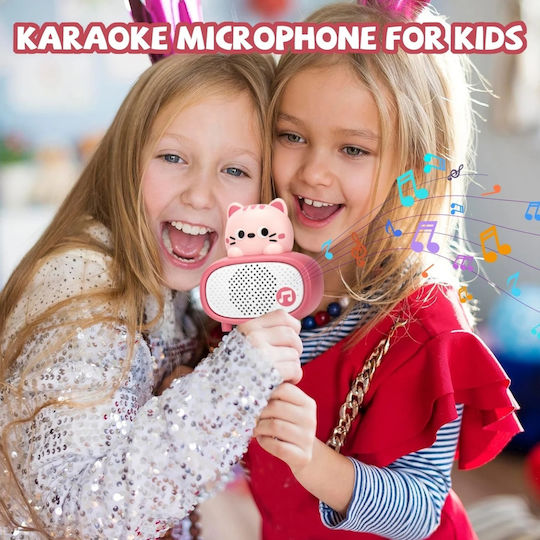 Microfon Karaoke pentru 3+ Ani