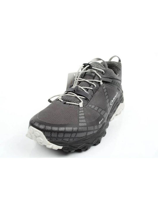Aku Flyrock Herren Wanderschuhe Wasserdicht mit Gore-Tex-Membran Graue