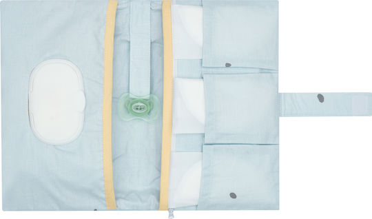 Kikka Boo Fabric Diaper and Baby Wipes Holder Stripy Friends 31108060084