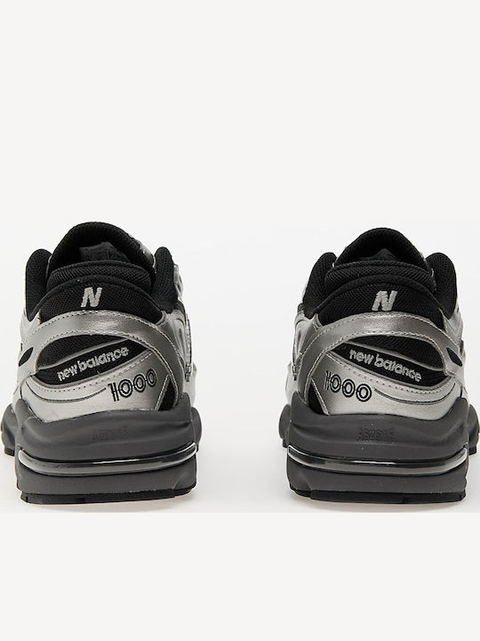 1000 Sneakers Black / Silver / Metallic
