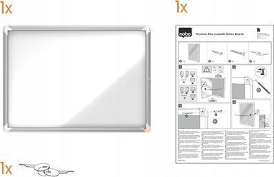 Nobo Trockenlöschtafel Hängend 100x97.2cm