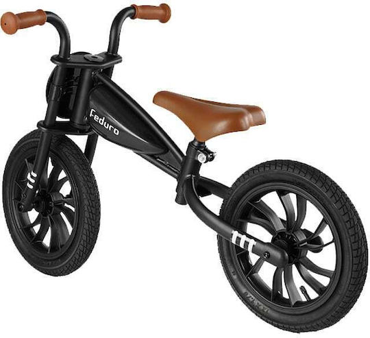 Q Play Kids Balance Bike Black