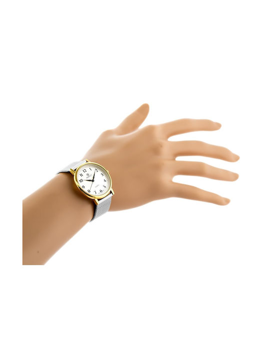 Perfect Women's Watch 50mm Battery with Stainless Steel Bracelet B7394 zp898b + Box