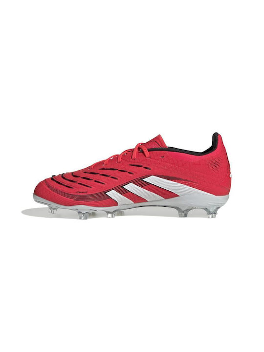 adidas Predator Elite Fußballschuhe mit Stollen Rot