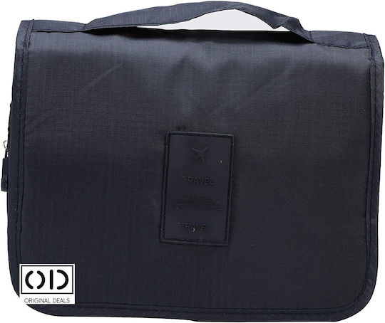 Organizator Pentru Cosmetice Cu Separatoare Albastru 42x24x9cm