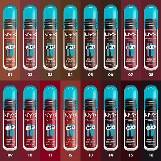 NYX Professional Makeup Lip IV Liquid Lip Stain 03 Splash N Spice 5ml