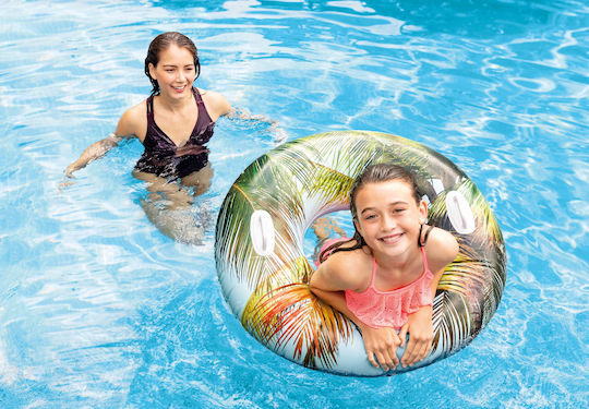 Intex Kids' Swim Ring with Handles and Diameter 97cm. (Assortment Designs/Colours)