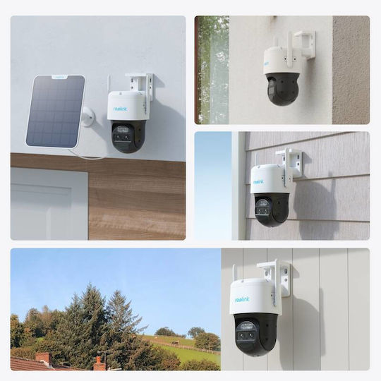 Reolink Trackmix IP Surveillance Camera 4G Full HD+ 4MP Waterproof Battery Powered with Two-Way Communication