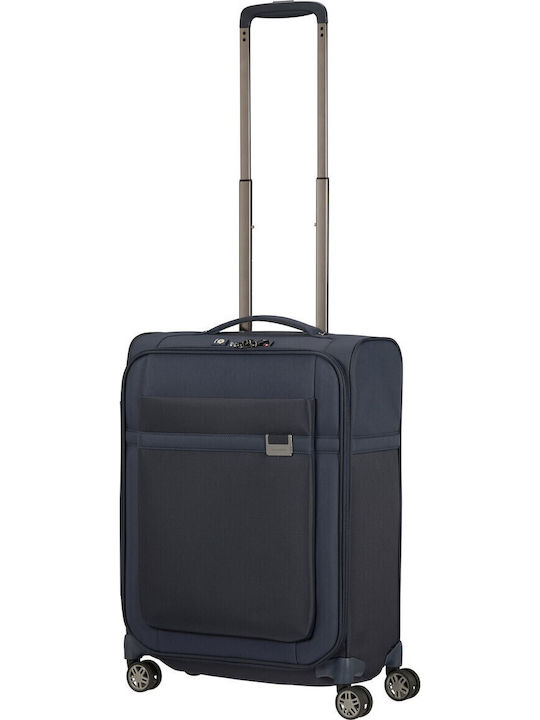 Samsonite Airea Cabin Fabric Suitcase Cabin Blue with 4 Wheels Height 55cm