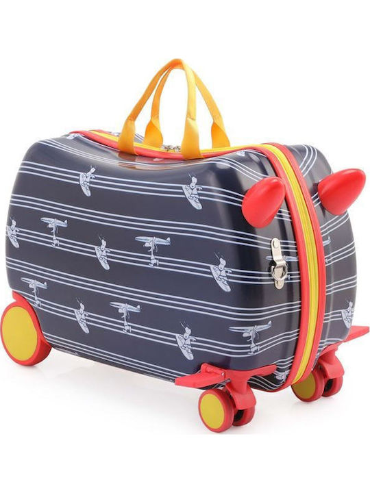 Zoolittle Kids Cabin Hard Suitcase With 4 Wheels Height 31cm
