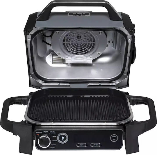 Ninja Настолни Електрическа скара Гладка плоча 2400W с капак и регулируем термостат 38брx28брсм.