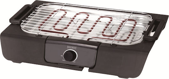 Royalty Line Tabletop Electric Grill Grill 2000W with Adjustable Thermostat 48cmx33cmcm
