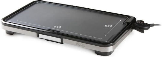 Domo Επιτραπέζια Ηλεκτρική Ψησταριά Raclette Λείας Πλάκας 2200W με Ρυθμιζόμενο Θερμοστάτη 55x30.5εκ.
