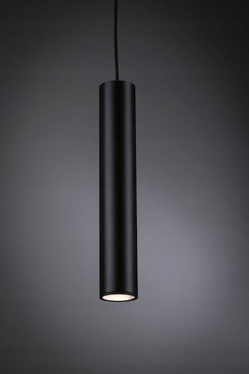 Paulmann Pendant Light Black with Socket GU10