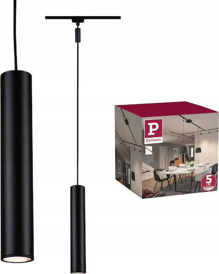 Paulmann Pendant Light Black with Socket GU10