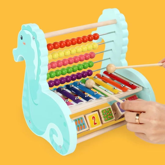Instrument Muzical din Lemn cu Muzică și Sunete pentru 24++ Luni