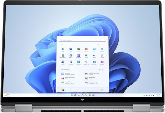 HP ENVY x360 14-fa0016nw 14 Zoll IPS Touchscreen 120Hz Ryzen 7-8840HS/16GB/512GB SSD/W11 Startseite Meteor Silber (US Tastatursprache)
