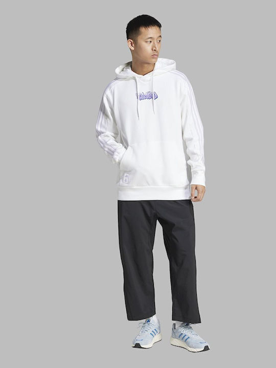 Real Madrid Dna Sweatshirt mit Kapuze Weiß
